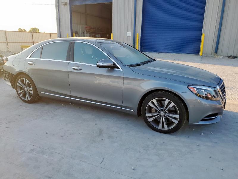 WDDUG8FB3FA082948 - 2015 MERCEDES-BENZ S 550 4MATIC GRAY photo 4
