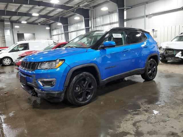 3C4NJDBB6JT325765 - 2018 JEEP COMPASS LATITUDE BLUE photo 1