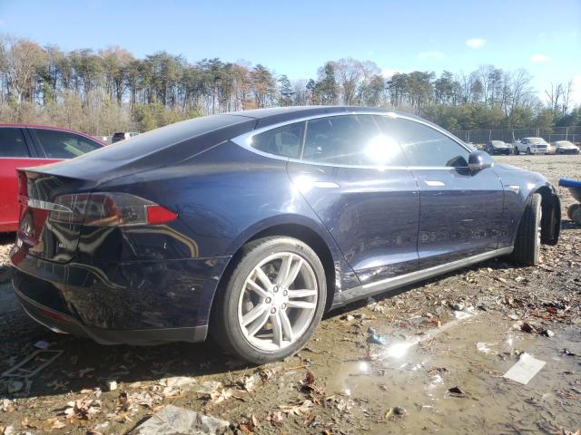 5YJSA1CN0DFP26595 - 2013 TESLA MODEL S BLUE photo 3