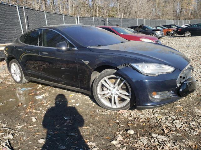 5YJSA1CN0DFP26595 - 2013 TESLA MODEL S BLUE photo 4