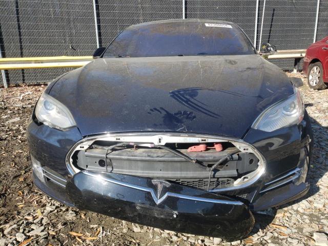 5YJSA1CN0DFP26595 - 2013 TESLA MODEL S BLUE photo 5