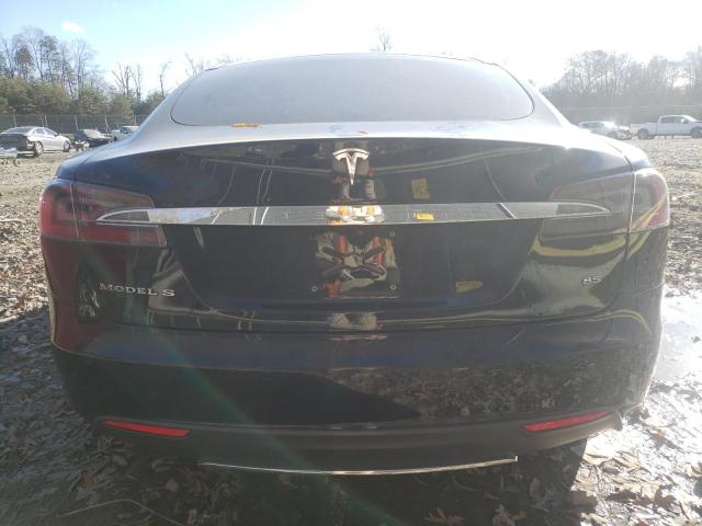 5YJSA1CN0DFP26595 - 2013 TESLA MODEL S BLUE photo 6