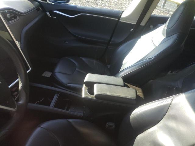 5YJSA1CN0DFP26595 - 2013 TESLA MODEL S BLUE photo 8