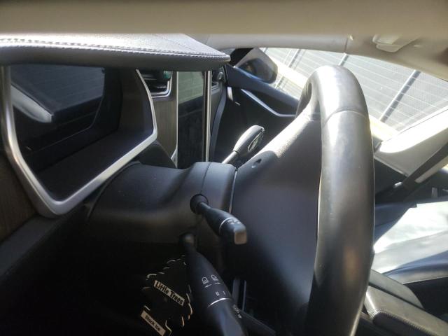 5YJSA1CN0DFP26595 - 2013 TESLA MODEL S BLUE photo 9