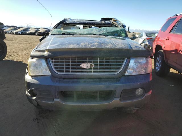 1FMDU74W24UB66088 - 2004 FORD EXPLORER EDDIE BAUER BLUE photo 5