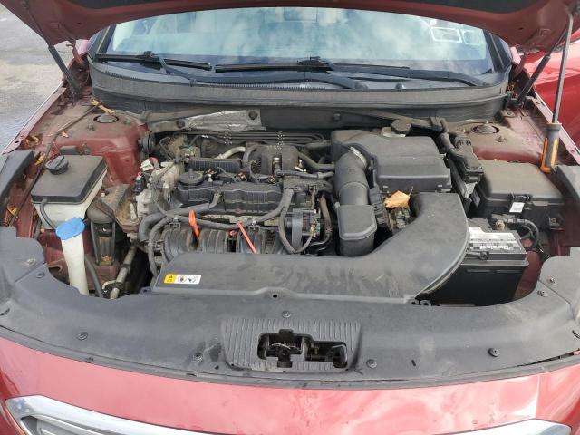 5NPE24AF8FH005436 - 2015 HYUNDAI SONATA SE RED photo 11