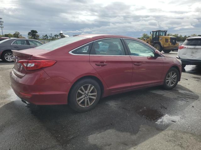 5NPE24AF8FH005436 - 2015 HYUNDAI SONATA SE RED photo 3