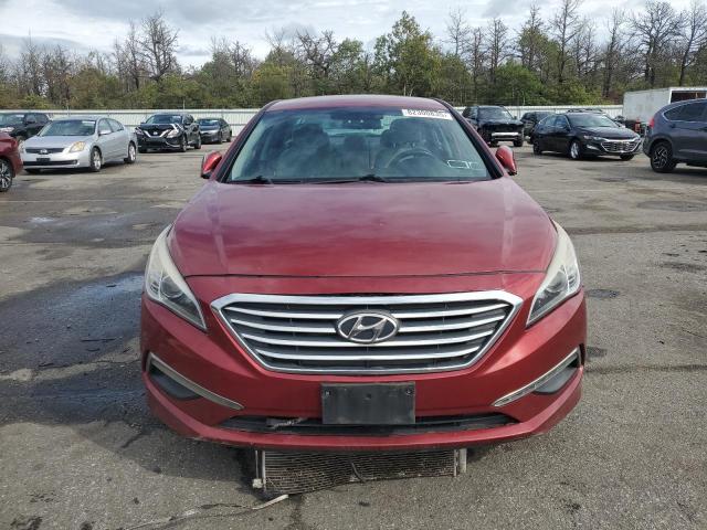 5NPE24AF8FH005436 - 2015 HYUNDAI SONATA SE RED photo 5