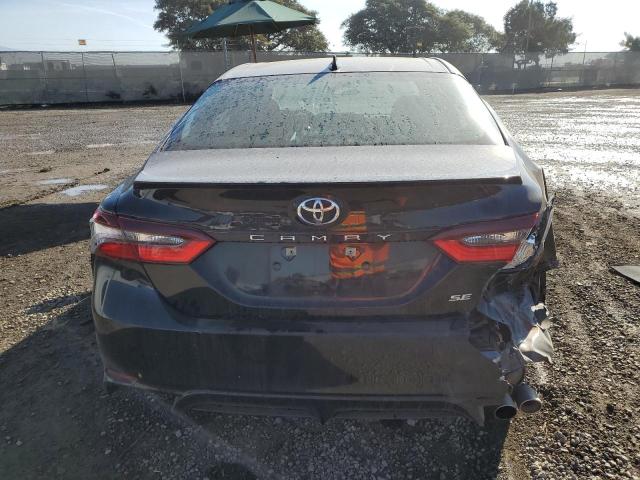 4T1G11AK7PU114173 - 2023 TOYOTA CAMRY SE NIGHT SHADE BLACK photo 6