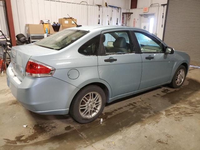 1FAHP35N09W225877 - 2009 FORD FOCUS SE BLUE photo 3