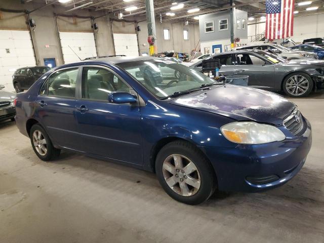 1NXBR32E87Z799100 - 2007 TOYOTA COROLLA CE BLUE photo 4