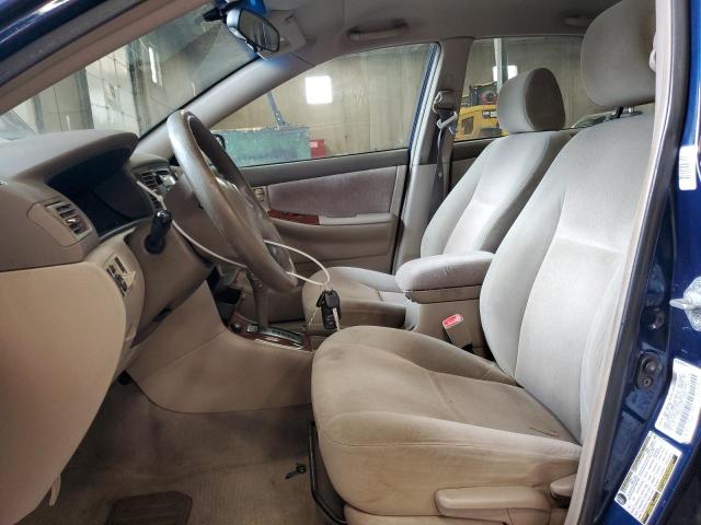 1NXBR32E87Z799100 - 2007 TOYOTA COROLLA CE BLUE photo 7