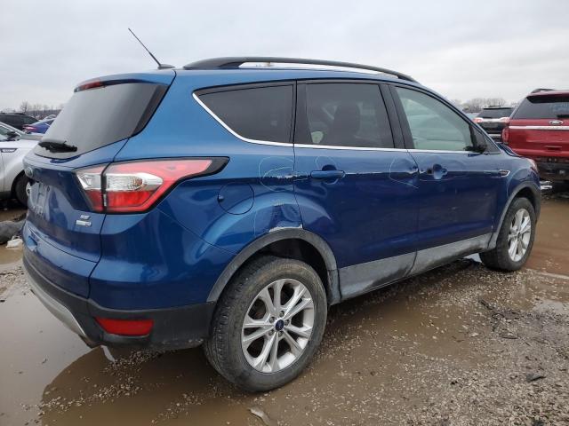 1FMCU9GD9JUB15538 - 2018 FORD ESCAPE SE BLUE photo 3