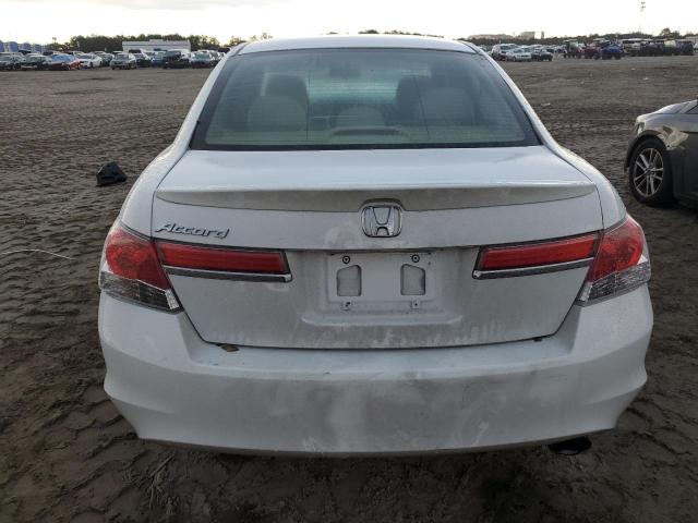 1HGCP2F31CA059449 - 2012 HONDA ACCORD LX WHITE photo 6