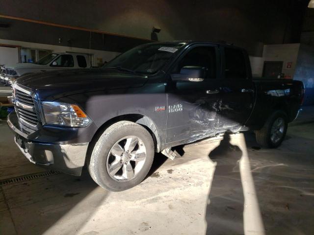 1C6RR7GT1JS243349 - 2018 RAM 1500 SLT GRAY photo 1