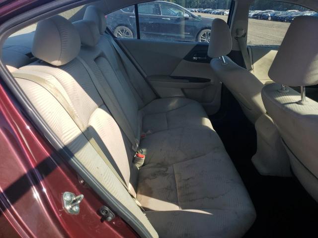 1HGCR2F38GA144210 - 2016 HONDA ACCORD LX 勃艮第红 照片 11