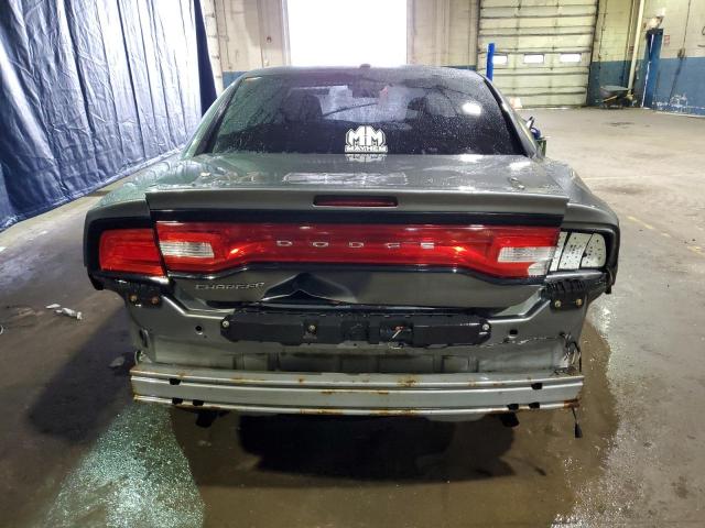 2B3CL3CG1BH516222 - 2011 DODGE CHARGER GRAY photo 6