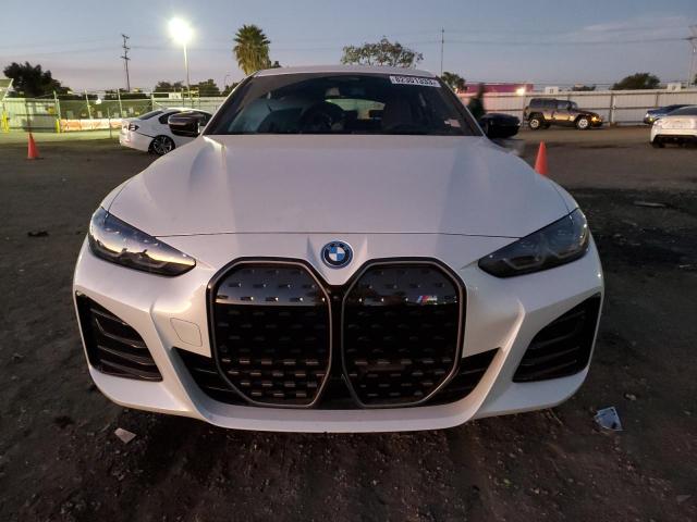 WBY33AW04RFR71335 - 2024 BMW I4 M50 WHITE photo 5