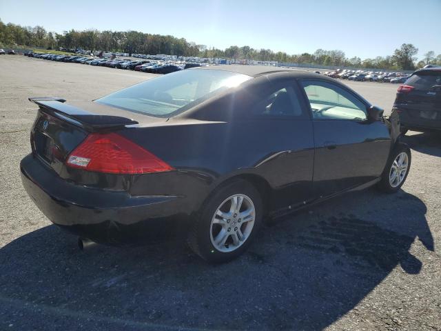 1HGCM72757A011747 - 2007 HONDA ACCORD EX BLACK photo 3