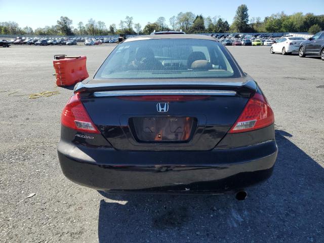 1HGCM72757A011747 - 2007 HONDA ACCORD EX BLACK photo 6