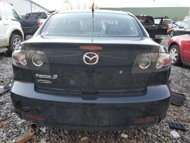 JM1BK32G181823198 - 2008 MAZDA 3 I BLACK photo 6