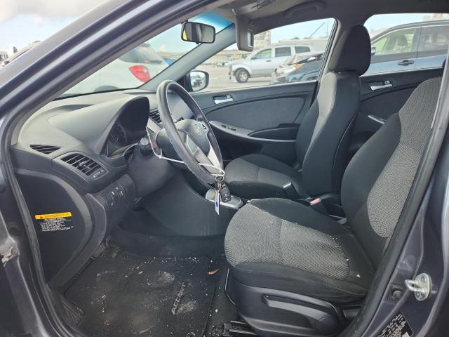 KMHCT5AE2DU076292 - 2013 HYUNDAI ACCENT GLS Grafito foto 7