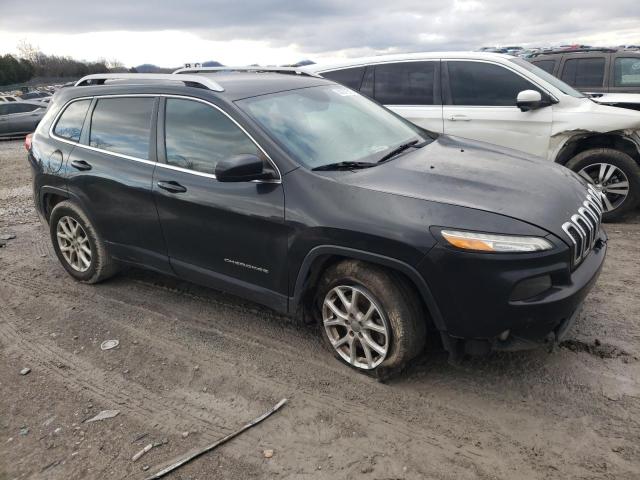 1C4PJLCS4EW115649 - 2014 JEEP CHEROKEE LATITUDE BLACK photo 4