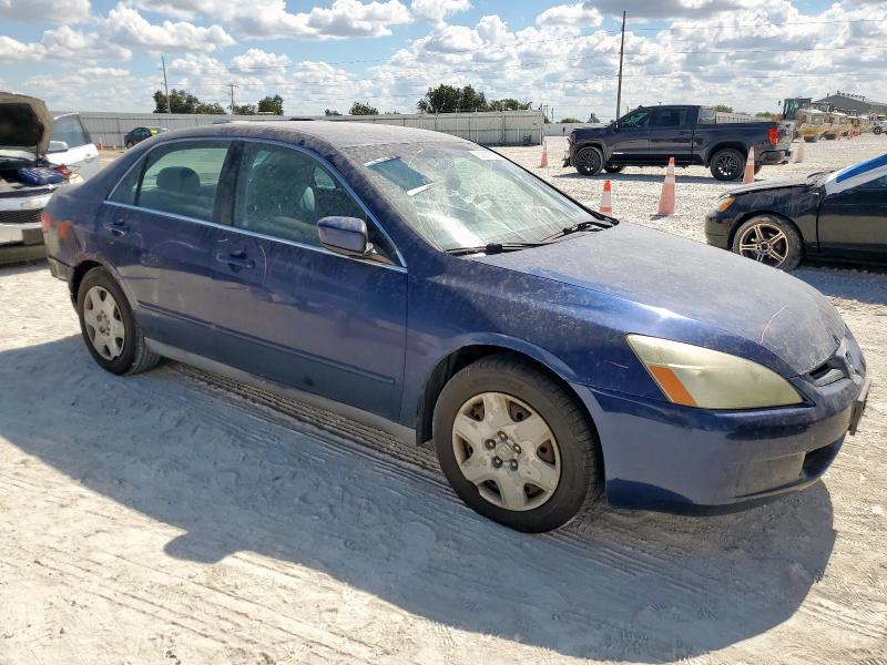 1HGCM66325A043716 - 2005 HONDA ACCORD LX BLUE photo 4