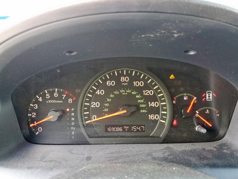 1HGCM66325A043716 - 2005 HONDA ACCORD LX BLUE photo 9