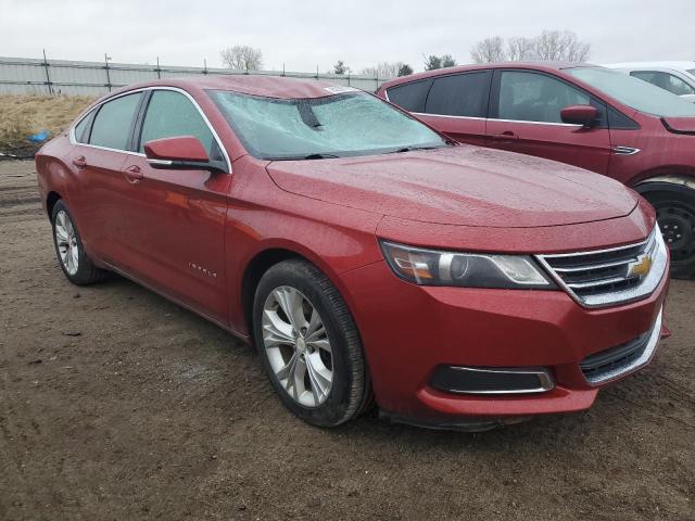 2G1125S3XE9161075 - 2014 CHEVROLET IMPALA LT RED photo 4