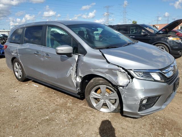 5FNRL6H5XLB065896 - 2020 HONDA ODYSSEY EX SILVER photo 4