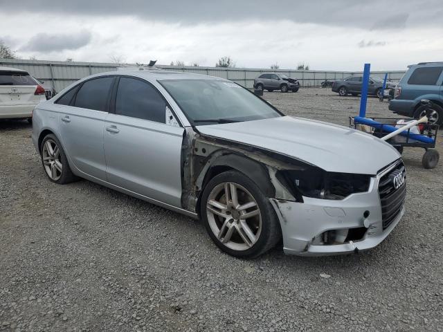 WAUFGAFC6EN156225 - 2014 AUDI A6 PREMIUM PLUS SILVER photo 4