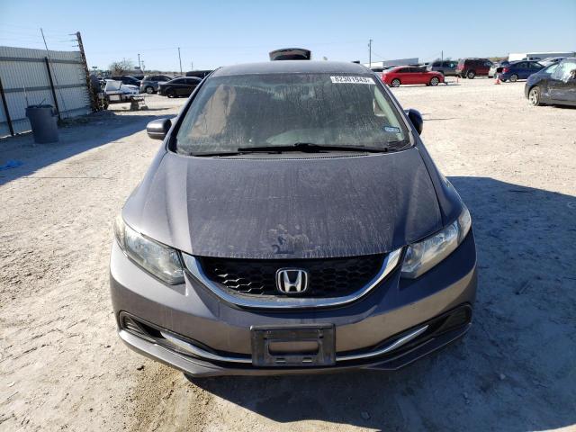 19XFB2F56EE018665 - 2014 HONDA CIVIC LX GRAY photo 5