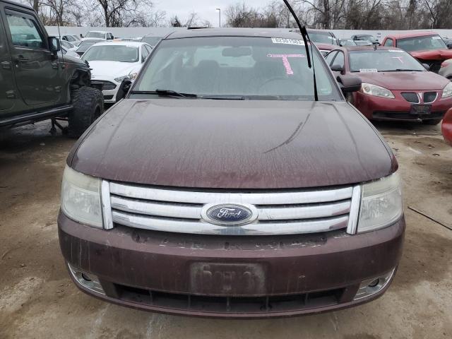 1FAHP24W19G104421 - 2009 FORD TAURUS SEL MAROON photo 5