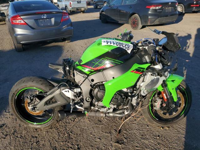JKBZXVM17PA005127 - 2023 KAWASAKI ZX10R M GREEN photo 1