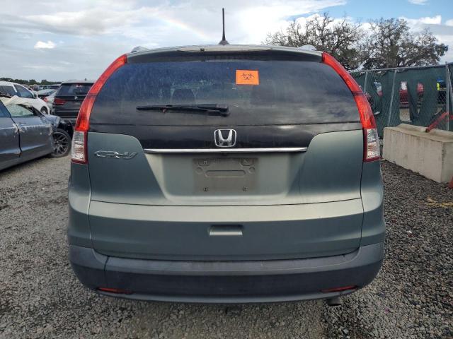5J6RM3H7XCL032708 - 2012 HONDA CR-V EXL GREEN photo 6