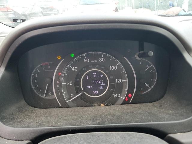 5J6RM3H7XCL032708 - 2012 HONDA CR-V EXL GREEN photo 9