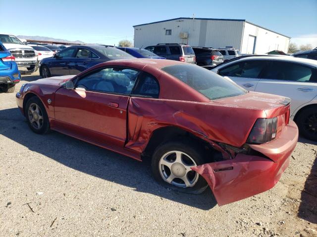 1FAFP40434F119590 - 2004 FORD MUSTANG RED photo 2