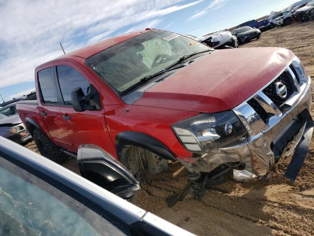 1N6BA0EC9CN315246 - 2012 NISSAN TITAN S RED photo 4