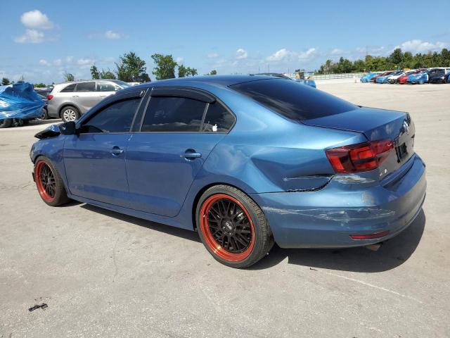 3VW267AJ3GM373383 - 2016 VOLKSWAGEN JETTA S BLUE photo 2