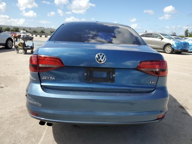 3VW267AJ3GM373383 - 2016 VOLKSWAGEN JETTA S BLUE photo 6
