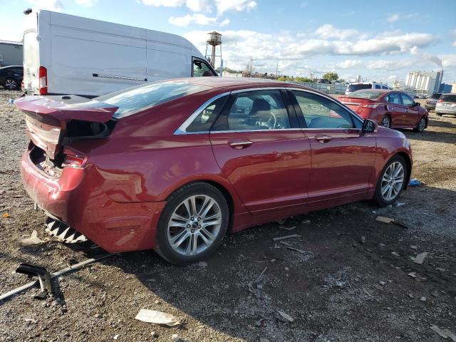 3LN6L2G96ER833497 - 2014 LINCOLN MKZ RED photo 3