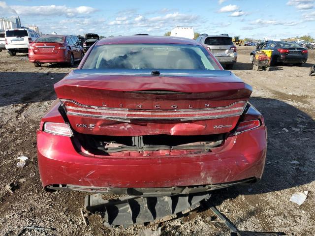 3LN6L2G96ER833497 - 2014 LINCOLN MKZ RED photo 6