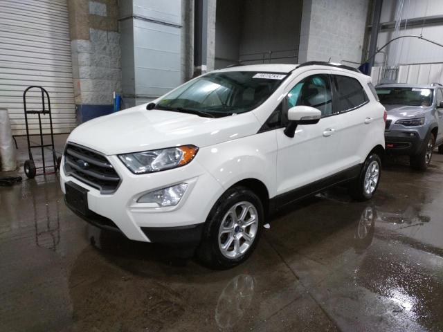 MAJ6P1UL9JC164661 - 2018 FORD ECOSPORT SE WHITE photo 1
