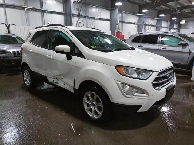 MAJ6P1UL9JC164661 - 2018 FORD ECOSPORT SE WHITE photo 4