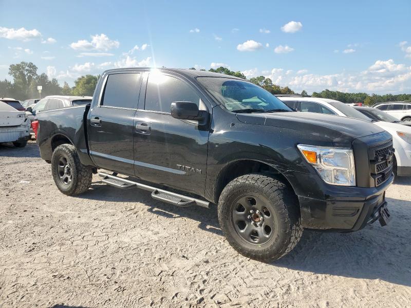 1N6AA1EE0LN503639 - 2020 NISSAN TITAN S 黑色 照片 4