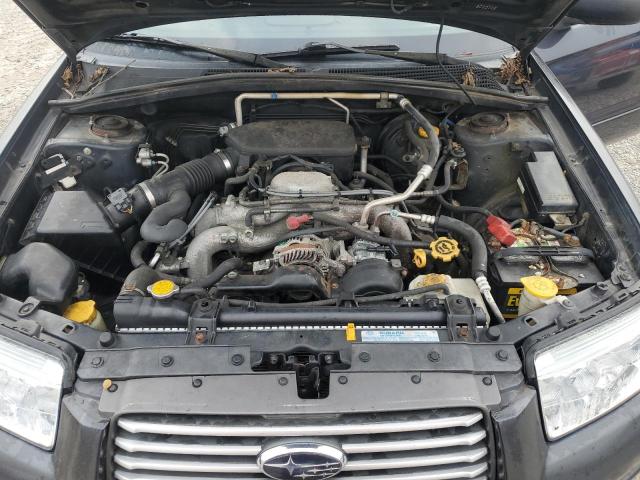 JF1SG636X8H722795 - 2008 SUBARU FORESTER 2.5X CHARCOAL photo 12