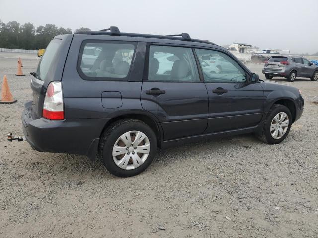 JF1SG636X8H722795 - 2008 SUBARU FORESTER 2.5X CHARCOAL photo 3