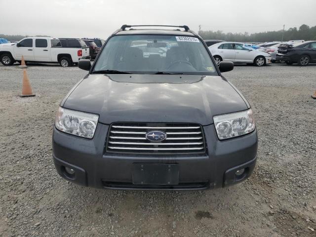 JF1SG636X8H722795 - 2008 SUBARU FORESTER 2.5X CHARCOAL photo 5