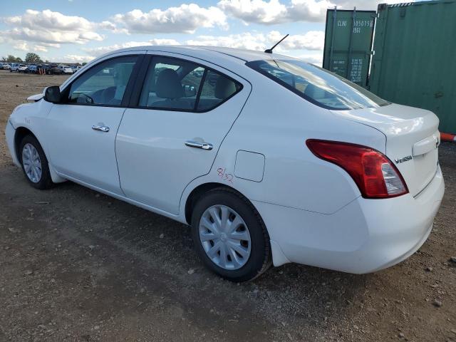 3N1CN7AP7CL884791 - 2012 NISSAN VERSA S WHITE photo 2
